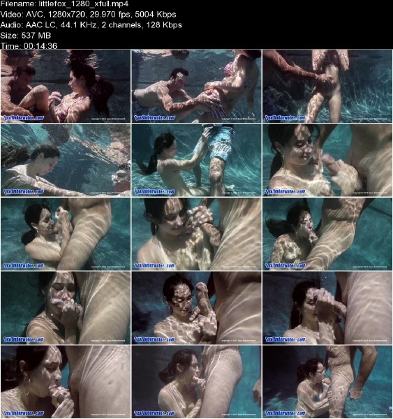 SexUnderwater.com - Rachel Rose - Little Fox [HD 720p]