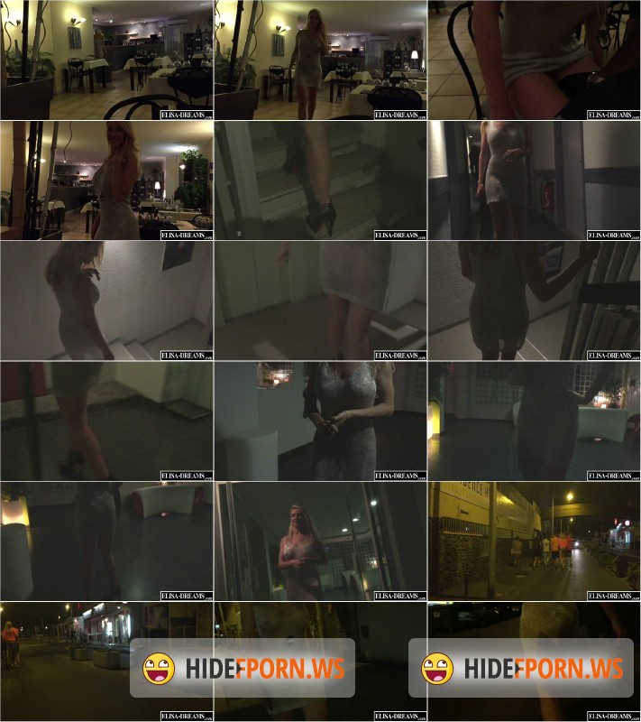 Elisa-Dreams.com/Elysa-Exhib.com - Elisa Dreams - Naked Under My Transparent Dress In Public [HD 720p]