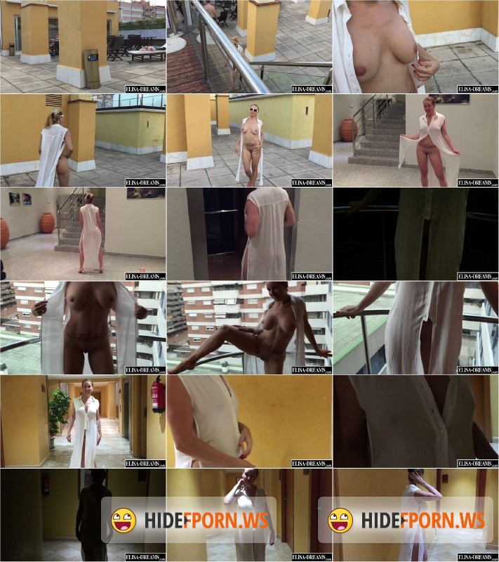 Elisa-Dreams.com/Elysa-Exhib.com - Elisa Dreams - Flashing Naked In The Corridors Of The Hotel [HD 720p]