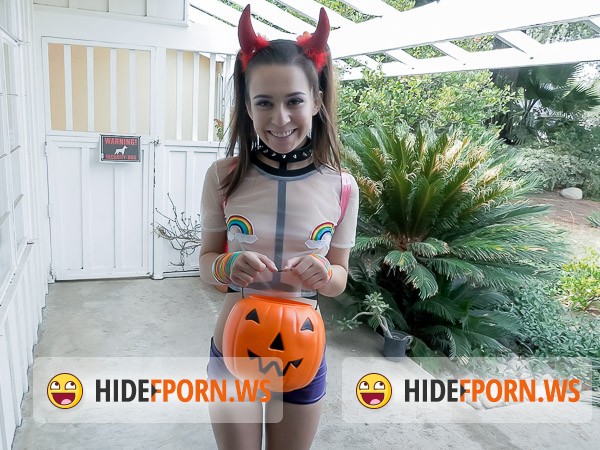 PunishTeens.com - Ariel Grace - Hardcore Fuck Teen On Halloween [FullHD 1080p]