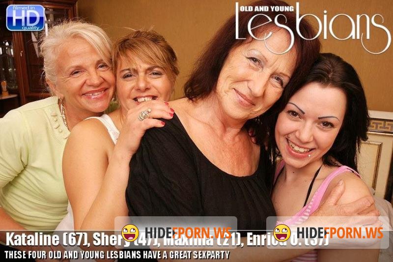 Old-and-Young-Lesbians.com/Mature.nl - Kataline,Shery,Maxima,Enrica O. - lesbian-alex265 [HD 720p]