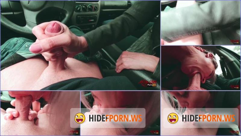 PornHub.com/PornHubPremium.com - Midju Show - Blowjob in the Car while Waiting for my Friends [FullHD 1080p]